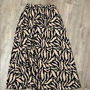 Stylish Zebra Print Women's Skirt